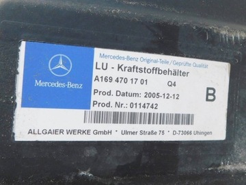 MERCEDES A 1.5 A150 W169 NÁDRŽ PALIVA