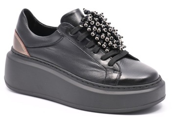 Sneakersy Karino 4786 Czarne Rozmiar 36
