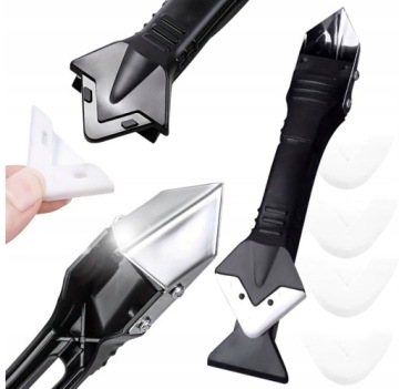 СКРЕБОК ШПАТЕЛЯ ДЛЯ СНЯТИЯ СИЛИКОНОВЫХ ПРОКЛАДОК ШВОВЫХ ГРУПП НОЖ 5-в-1