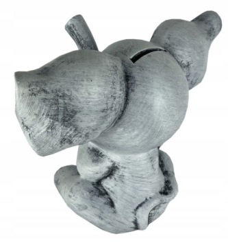 FIGUR BOX CERAMIC слон слон серый 23x29