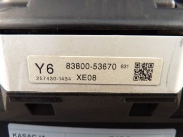 PŘÍSTROJOVÁ DESKA BUDÍKY LEXUS IS 220 83800-53670