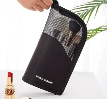 ECARLA КОСМЕТИЧКА С ЩЕТЯМИ, ЧЕРНАЯ