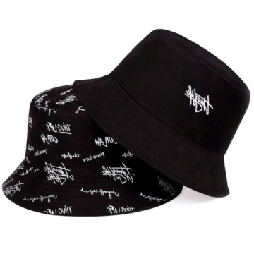 Кепка-ВЕДРО двухсторонняя с надписью «РЫБАЛКА ШЛЯПА».