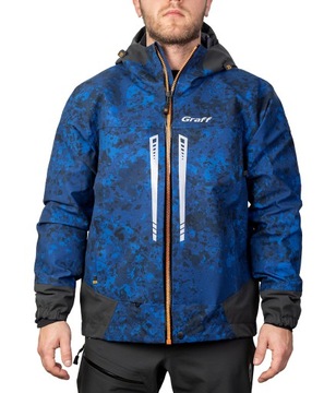 GRAFF Lekka Kurtka 607-B-9 przeciwdeszczowa r. XXXL