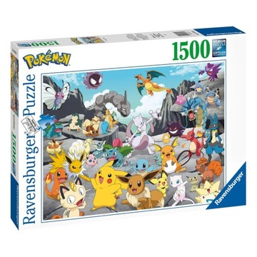 Pokemon Puzzle 1500 elementów 167845 Ravensburger