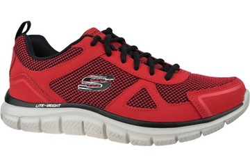 Męskie sneakers Skechers Track - Bucolo 52630-RDBK r.43