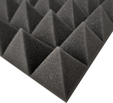 АКУСТИЧЕСКАЯ Панель Звукоизоляционный Коврик ПИРАМИДКА 50х50