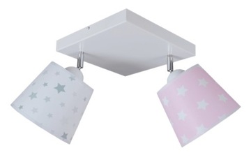 LAMPA SUFITOWA ŻYRANDOL PLAFON dla dzieci LED 2plp