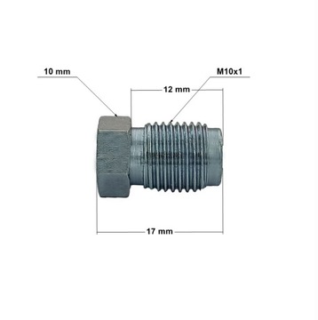 Заглушка тормозной трубки М10х1