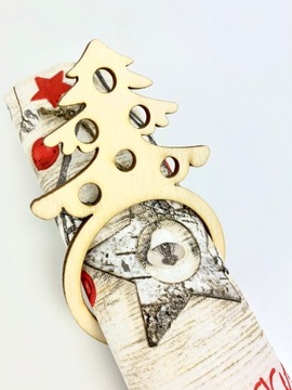 Набор колец для салфеток, 6 деревянных КОЛЬЦЕВ.