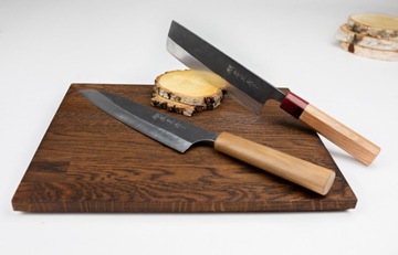 Японский нож BLACK HAMMER Nakiri 16,5 см 2 / KASUMI