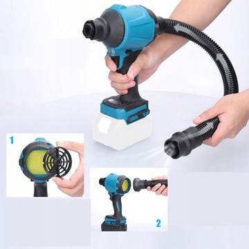 ПОРТАТИВНЫЙ НАСОС ДЛЯ МАТРАСОВ НА АККУМУЛЯТОРЕ МОЩНОСТЬ 18 В + АККУМУЛЯТОР