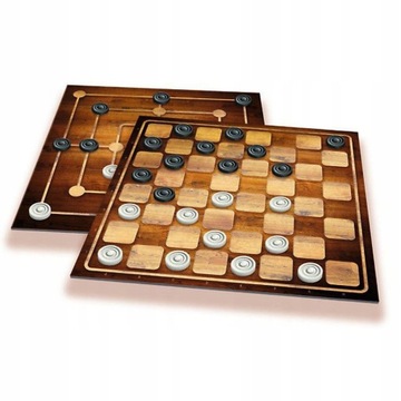 Настольные игры Шашки и Мельница TREFL для всей семьи