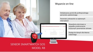 SENIOR SMART SOS R8 PRO BAND + ТЕЛЕУХОД И ТЕЛЕЗДОРОВЬЕ, БЕЗОПАСНОСТЬ 24/7
