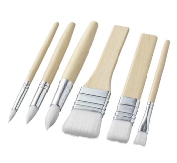 IKEA MALA Komplet pędzelków, 6 szt.