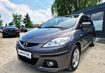Mazda 5 I 1.8 MZR 115KM 2010 Mazda 5 BENZYNA KLIMA 7 OSOB 2x drzwi przesuwne super okazja