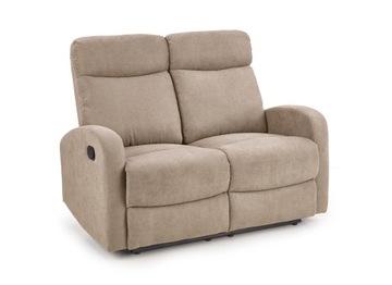 SOFA ZESTAW WYPOCZYNKOWY DO SALONU BEŻOWY TKANINA