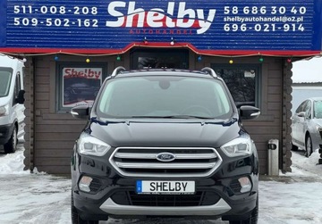 Ford Kuga II SUV Facelifting 2.0 TDCi 150KM 2019 Ford Kuga 2.0TDCI 150KM Xenon Led Klima Navi Pol Skora Parkasist PO OPLATA, zdjęcie 2