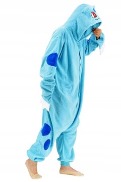 Piżama Onesie KIGURUMI Zwierzątko Bulbasaur S-XL,S