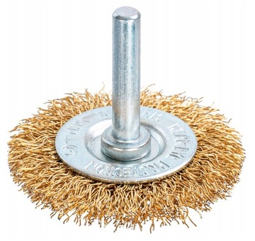 ZESTAW SZCZOTEK SZCZOTKI DRUCIANE do RDZY WIERTARKI NA WIERTARKĘ WKRĘTARKĘ