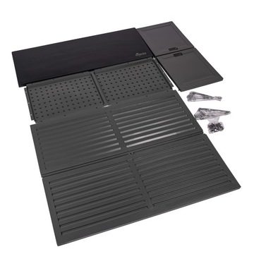 Ящик садовый - Ларус 390 литров - темно-серый