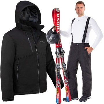 KOMBINEZON NARCIARSKI A'LA PIANKA KURTKA+SPODNIE ZESTAW ZIMOWY NA STOK XL