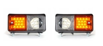 Lampy przednie pozycyjne LED traktor ciągnik KPL