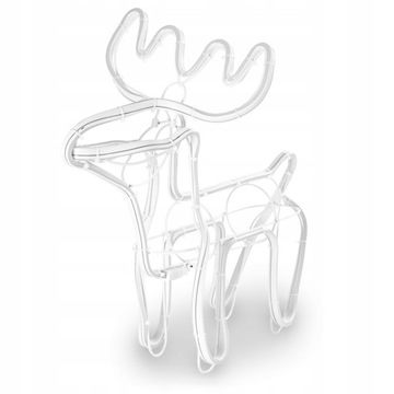 СВЕТЯЩИЙСЯ СВЕТОДИОДНЫЙ РОЖДЕСТВЕНСКИЙ ОЛЕНЬ ЦВЕТНОЕ УКРАШЕНИЕ НАРУЖНОЕ ОСВЕЩЕНИЕ