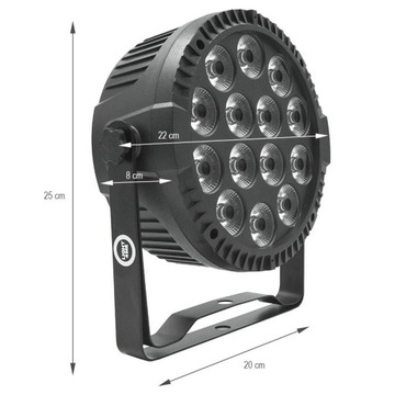 ПРОЕКТОР ДЛЯ СЦЕНЫ ДЛЯ ВЕЧЕРИНКИ КОЛОРОФОН PAR LED RGBW 14x10 НОВЫЙ