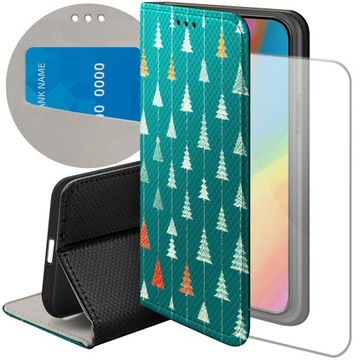 ETUI DO REALME 8 / 8 PRO WZORY CHOINKA ŚWIĘTA BOŻE NARODZENIE CASE +SZKŁO