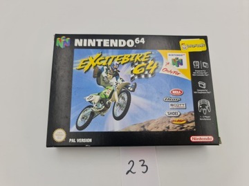 NINTENDO 64 EXCITEBIKE 64 КОРОБКА PAL ВЕРСИЯ
