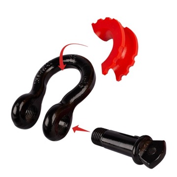 ТРОСОВОЙ БЛОК X-BULL ДЛЯ ЛЕБЕДКИ ТЯГОЙ 8 ТОН + СКОЙКА 3/4 ЛЕБЕДКИ 4x4