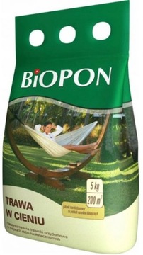 Trawa w cieniu Biopon na tereny zacienione 5kg