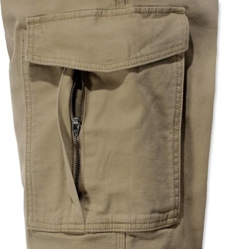 CARHARTT Rigby Cargo bojówki spodnie khaki 38/34