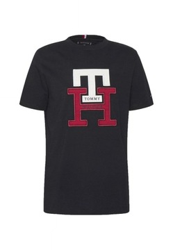 TOMMY HILFIGER KOSZULKA MĘSKA T-SHIRT GRANATOWA M