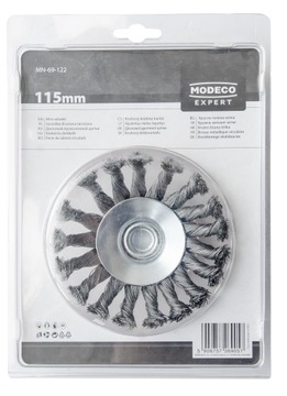 MODECO SZCZOTKA TARCZOWA STALOWA 115mm