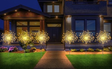 2x СОЛНЕЧНАЯ ЛАМПА ДЛЯ САДА УКРАШЕНИЕ ДЕРЕВО ОДУВАНЧИКА 150 LED