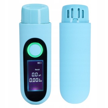 BEZUSTNIKOWY PRECYZYJNY CYFROWY ALKOMAT USB BLUE