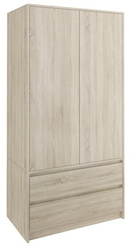 Шкаф 90см 2д 2шт Sonoma B-9