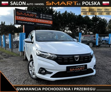 Dacia Sandero III Hatchback 5d 1.0 TCe 90KM 2021 Dacia Sandero 1.0 Benzyna + Gaz / Klim / Ledy