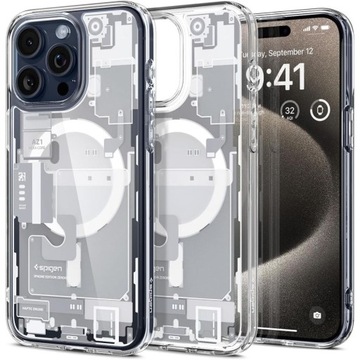 SPIGEN ULTRA HYBRID - ETUI OBUDOWA CASE Z MAGSAFE - DO IPHONE 15 PRO