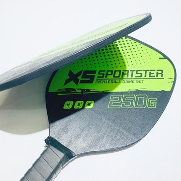 Лопатки для пиклбола, набор из 2 ракеток с 4 шариками и 1 сумки для переноски