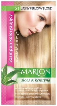 Marion Szamponetka Koloryzująca 51 Perłowy Blond