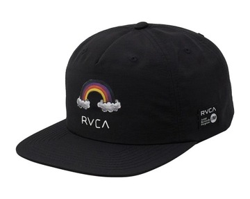 czapka z daszkiem RVCA Rainbow Connection - Black