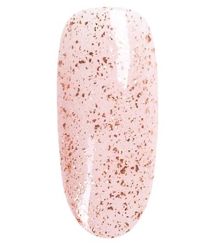 NEONAIL Top Hybrid GLOW ROSE GOLD FLAKES 7,2 мл