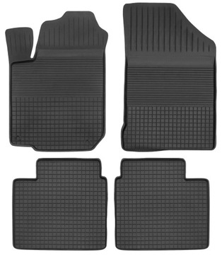 Dywaniki gumowe korytkowe 2 cm komplet do TOYOTA PRIUS 2 II 03-09
