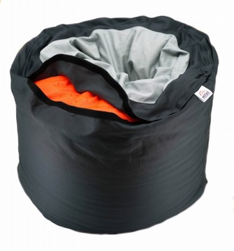 Tunel sensoryczny Pufa 90cm otwierany Vest-Pol szary