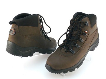 WOJAS 9378-92 треккинговые ботинки коричневые, кожа, размер 45