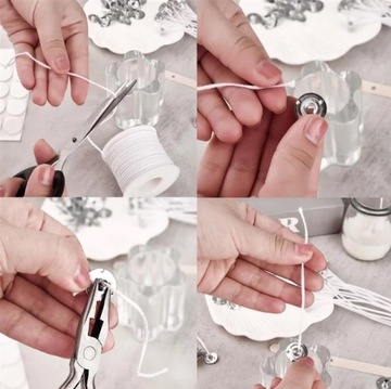 НАБОР СИЛИКОНОВОЙ ФОРМЫ ДЛЯ СВЕЧЕЙ DIY СОЕВОГО ВОСКА