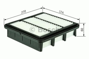 BOSCH F 026 400 091 FILTR VZDUCHU